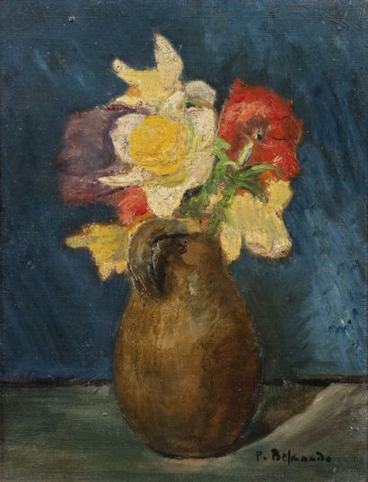 Paul BELMONDO (1898-1982)
Bouquet de fleurs....