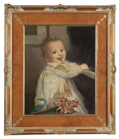 École Française du XXème siècle
Bébé au piano...