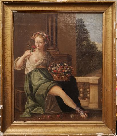 Ecole française du XVIIIème siècle
Le printemps...