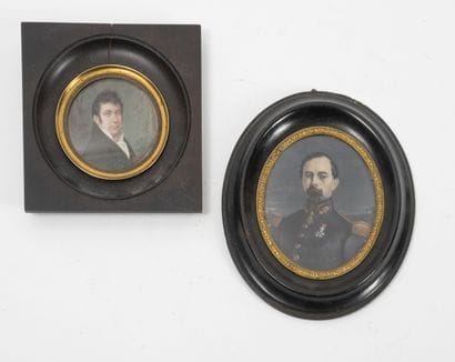 Attribuée à François NICKEL (1783-1845)
Portrait...
