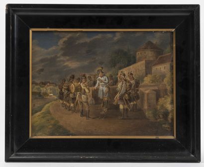 Dans le goût de Johann Baptist PFLUG (1785-1865)
Austrian...