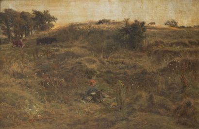 Henri BONNEFOY (1839 -1917)
Young cowgirl...