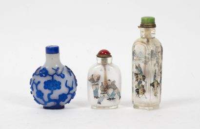 CHINE, fin de l'époque Quing
Three snuff...