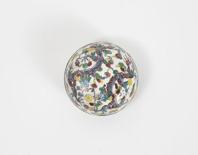 CHINE, Canton - XIXème siècle
Small box of...