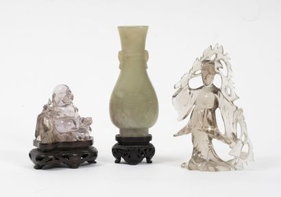 CHINE, XIXème-XXème siècles
- A celadon jade...