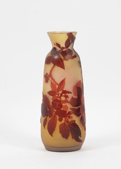 Établissements GALLE
Tapered vase with flat...