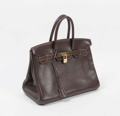 HERMES Paris
Sac Birkin 35 cm en veau Gulliver...
