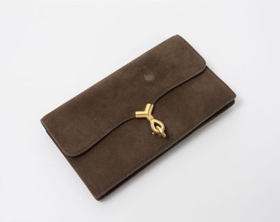 HERMES Paris
Pochette Cordeau en veau doblis...