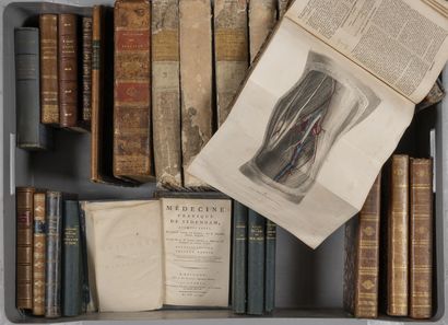 MANETTE de livres de médecine, dont :
PORTAL,...