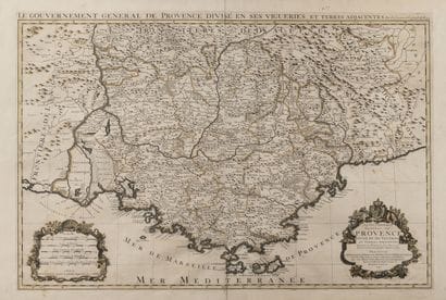 SANSON
The general government of Provence...
