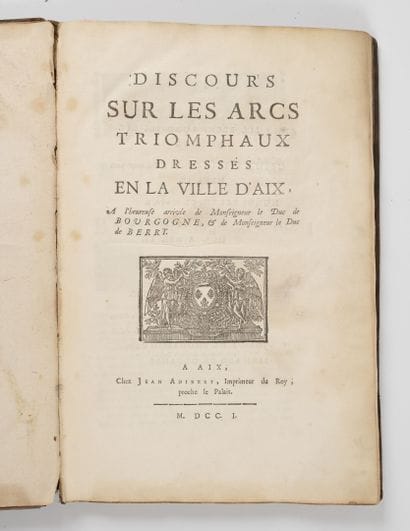 GALLAUP DE CHASTEUIL (F.de)
Discours sur...