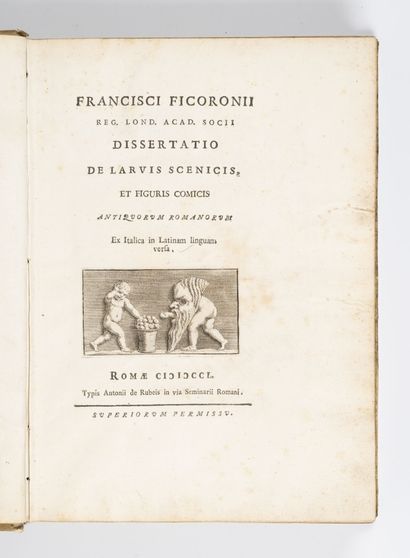 FICORONI (Francesco)
Reg. Lond. Acad. Socii...