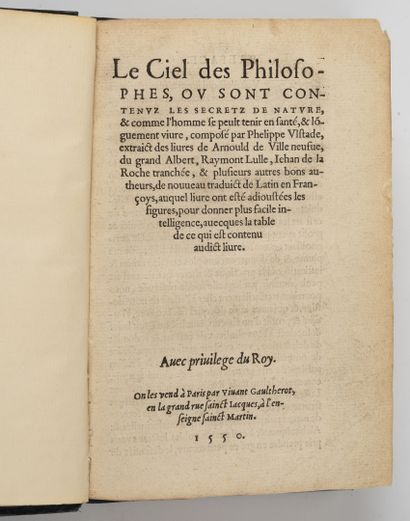 ULSTADT (Philippe)
Le ciel des philosophes...