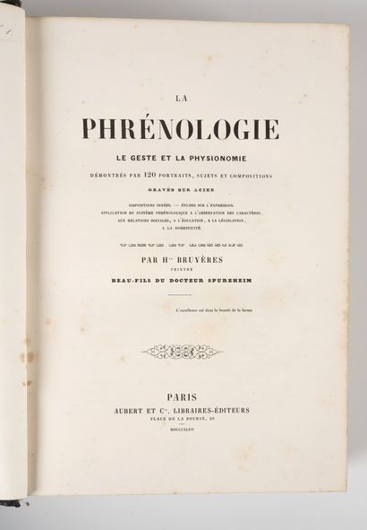 BRUYERES (H.)
Phrenology. Le geste et la...