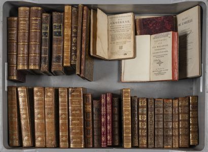 MANETTE de livres sur la médecine en état...