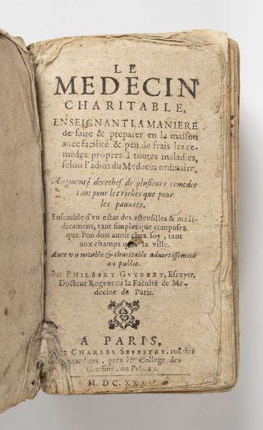 GUYBERT (Philibert)
Le médecin charitable...