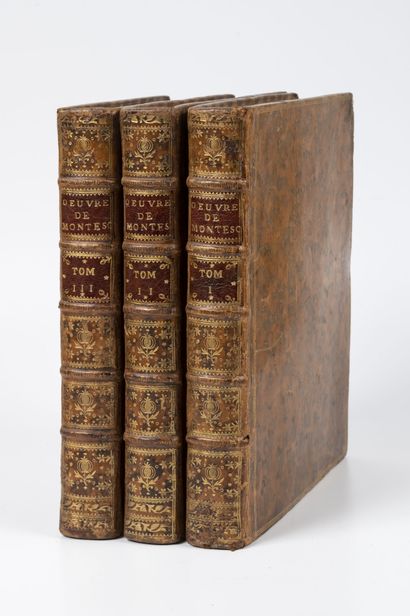 MONTESQUIEU
Works. New edition revised, corrected...