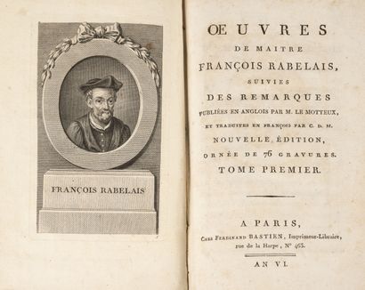 RABELAIS (François)
OEuvres de maitre François...