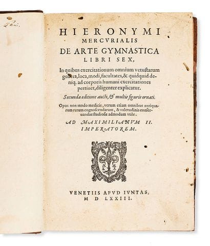 MERCULIARIS (Hieronymus)
De arte gymnastica...