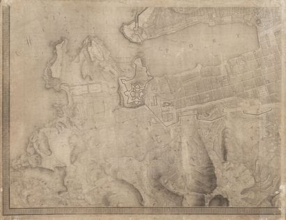 FLOQUET (Jean-André)
Map of the course of...
