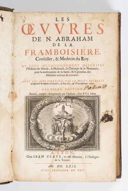 LA FRAMBOISIERE (Nicolas-Abraham de)
Les...