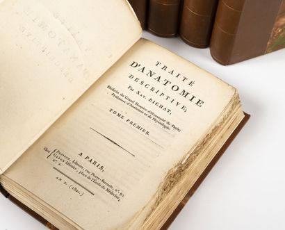 BICHAT (X.)
Traité d'anatomie descriptive.
Paris,...