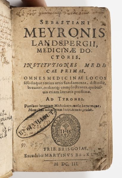 MEYER (Sebastien)
Sebastiani meyronis landerspergii,...