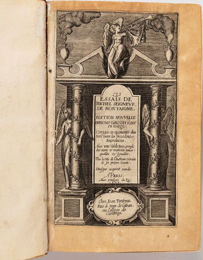 MONTAIGNE
The essays of Michel Seigneur de...