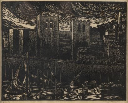 MARSEILLE Set of 8 framed prints :
View of...
