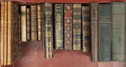 MANETTE de livres divers sur la médecine,...