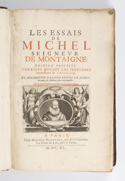 MONTAIGNE (Michel de)
The essays of Michel...