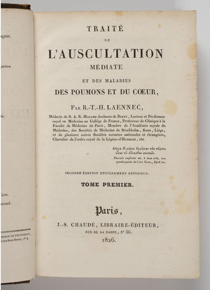 LaeNNEC (René-Théophile-Hyacinthe)
Traité...