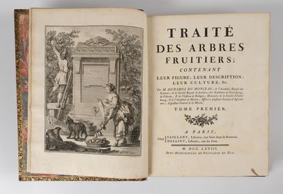 DUHAMEL DU MONCEAU (Henri-Louis)
Traité des...