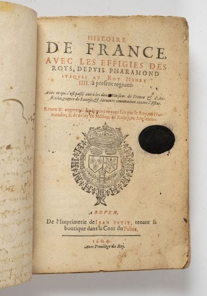 HISTORY of France
With the effigies of the...