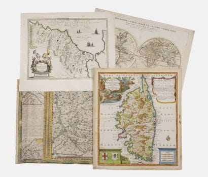 CORSICA Set of 6 cards including : Seutter....