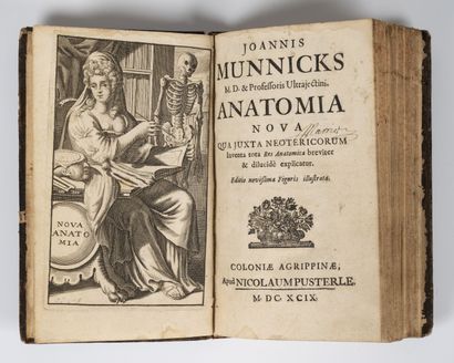 MUNNICKS (Joannis)
Anatomia nova qua juxta...