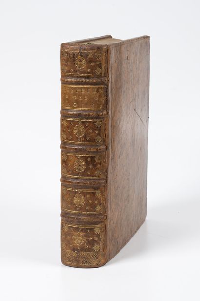 MONTESQUIEU
De l'esprit des Lois ou du rapport...
