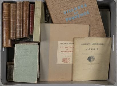 MANETTE de brochés et relié sur la Provence,...