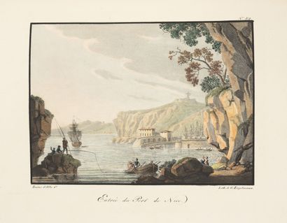 BACLER D'ALBE
Vues de Lausanne à Gênes.
S.l.,...