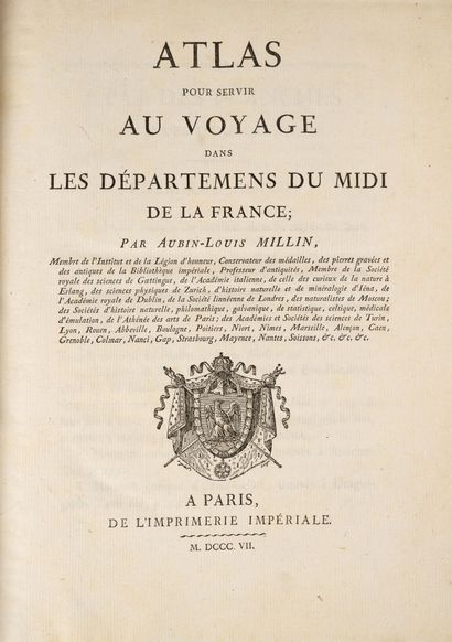 MILLIN (Aubin Louis)
Voyage dans les départements...