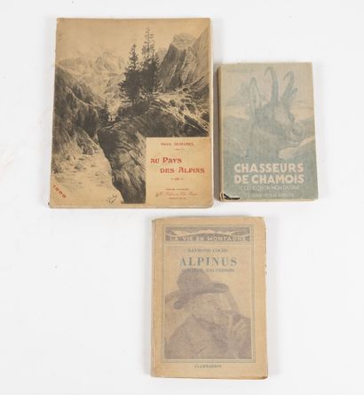 DUHAMEL (Henry)
Au pays des Alpins.
Grenoble,...
