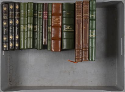 MANETTE de livres reliés sur le Régionalisme,...