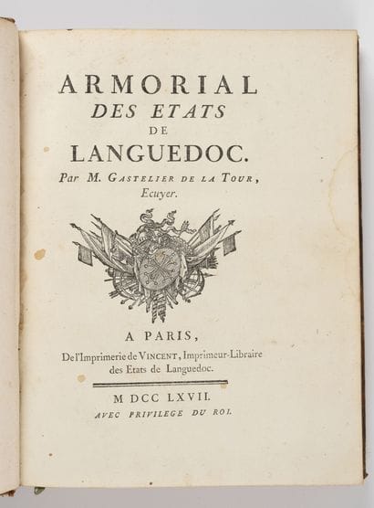 GASTELIER DE LA TOUR (Denis-François)
Armorial...