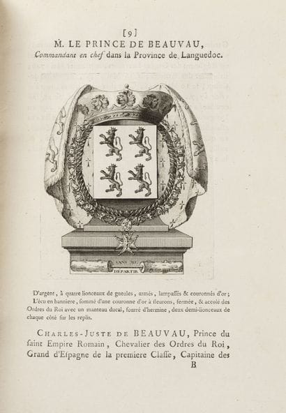 GASTELIER DE LA TOUR (Denis-François)
Armorial...