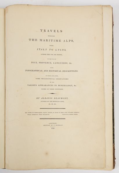 ALBANIS - BEAUMONT- [NICE].
Travels through...