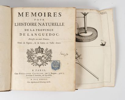 ASTRUC (Jean)
Mémoires pour l'histoire naturelle...