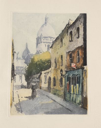 MAC-ORLAN (Pierre)
Montmartre. Eaux-fortes...