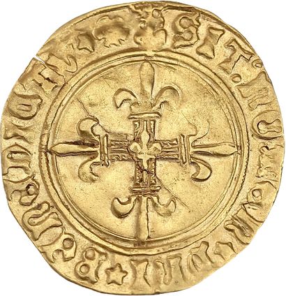 LOUIS XII (1498-1514)
Golden shield with...