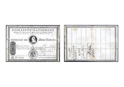 FRANCE, Epoque révolutionnaire 
Bill of exchange...