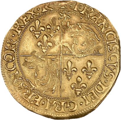 FRANÇOIS I, First period (1515-1540)
Gold...
